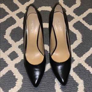 Nine West black heels